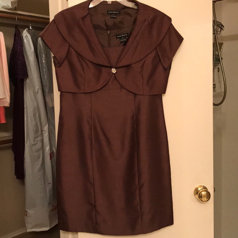 Cocktail dress w/ matching bolero jacket